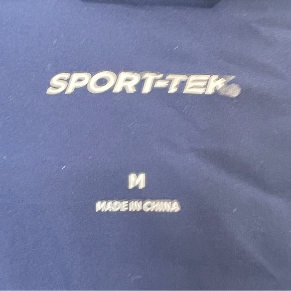 SPORT-TEK Unisex Foolish Heart Farm Navy Insulated All-Weather Hooded Jacket - Picture 10 of 13